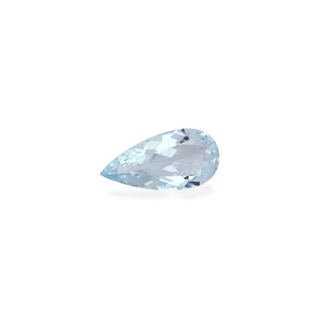 海蓝宝 taille 梨子 绿色 5.79 carats