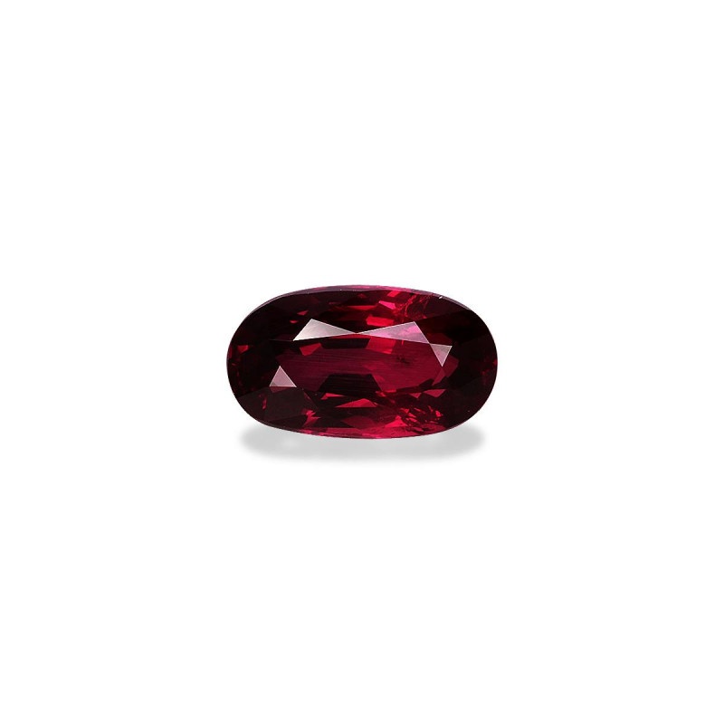 OVAL-cut Mozambique Ruby Red 3.19 carats
