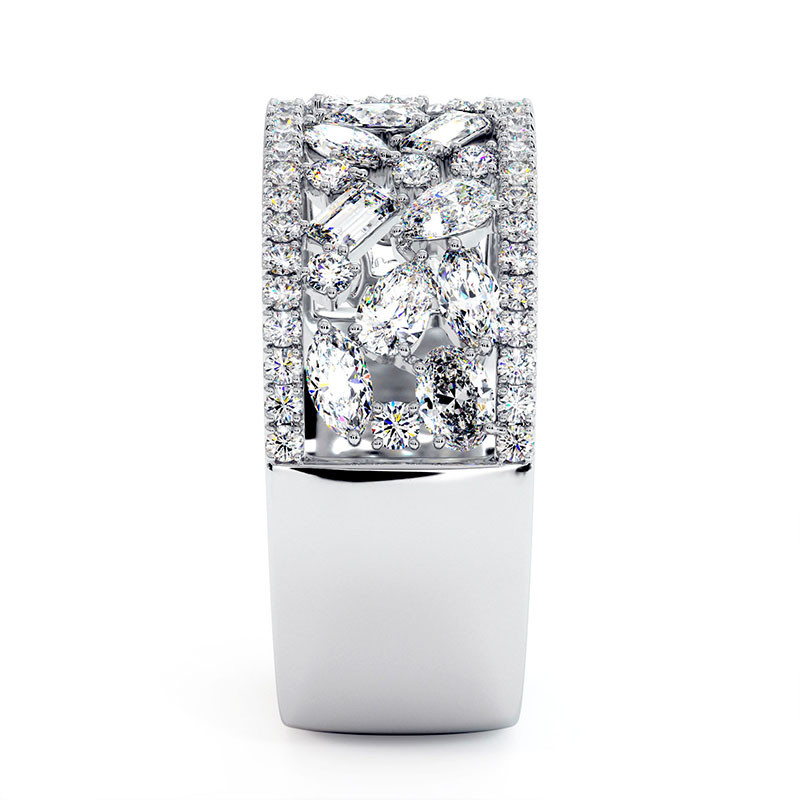 Bague diamants Rue de la Paix