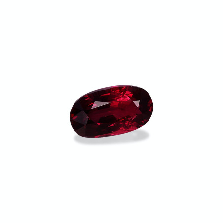 OVAL-cut Mozambique Ruby Red 3.19 carats