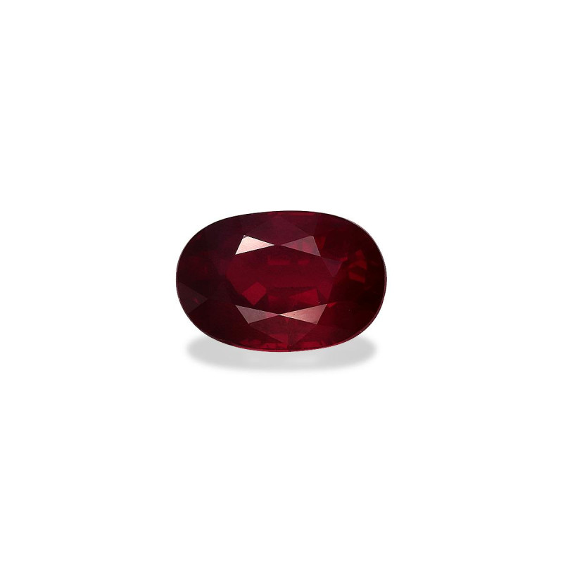 OVAL-cut Mozambique Ruby Red 4.22 carats