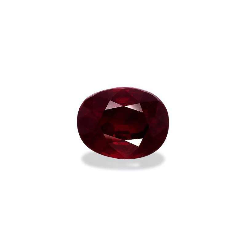 Rubis du Mozambique taille OVALE Rouge 4.28 carats