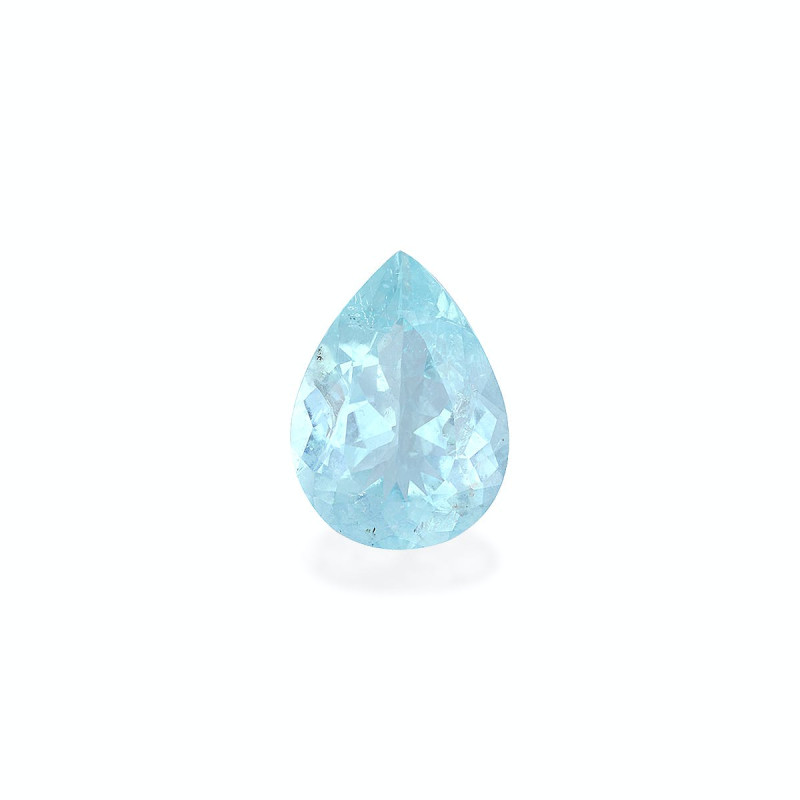 Tourmaline Paraiba taille Poire Ice Blue 9.22 carats