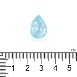 Paraiba Toermalijn Peer Geslepen Ice Blue 9.22 karaat
