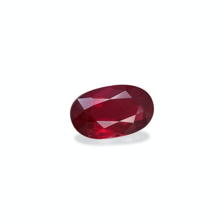 Rub&iacute;es de Mozambique taille OVALE Rojo 2.03 carats