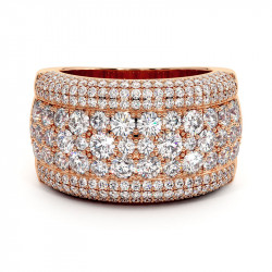 Anillo de Diamantes C&oacute;ctel