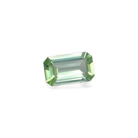 绿色电气石 taille 矩形的 青柠绿 4.22 carats