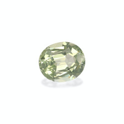 Tourmaline Verte taille OVALE Vert P&acirc;le 8.19 carats