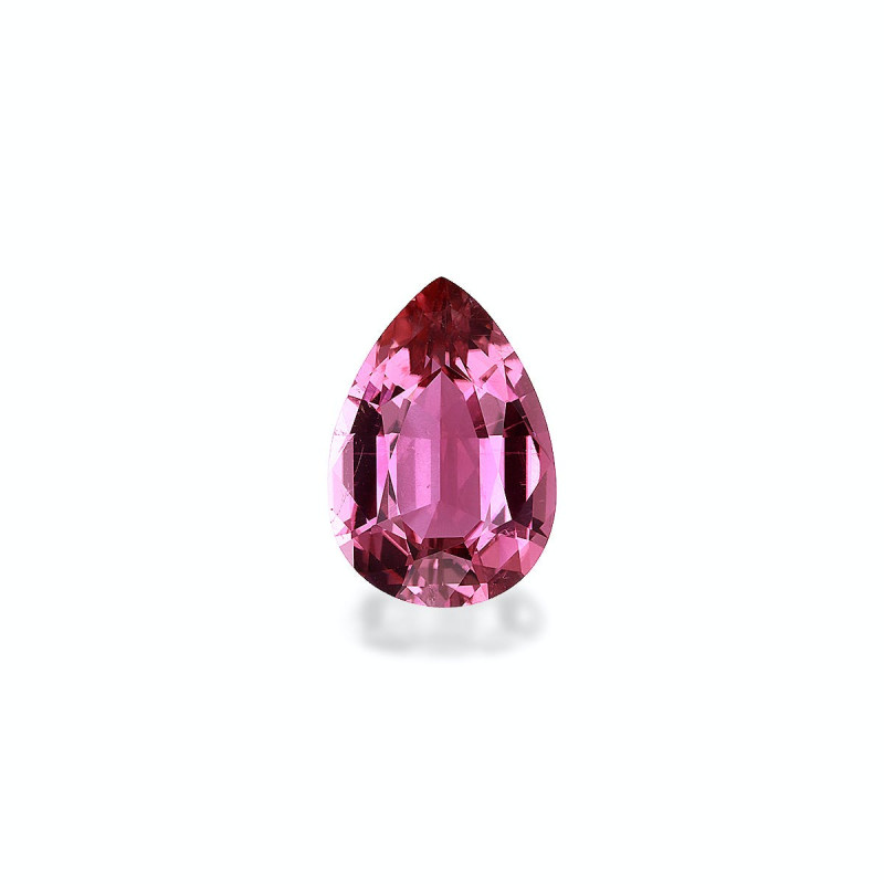 Tourmaline rose taille Poire Pink 6.77 carats