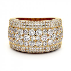 Bague Diamants Cocktail
