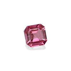 Vierkant geslepen roze toermalijn Fuscia Pink 4,48 karaat