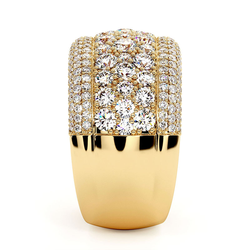 Solitaire Diamant LENA Or Blanc Palladié 1.70 Carats Solitaire Diamant LENA Or Blanc Palladié 1.70 Carats