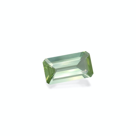 绿色电气石 taille 矩形的 开心果绿 11.11 carats