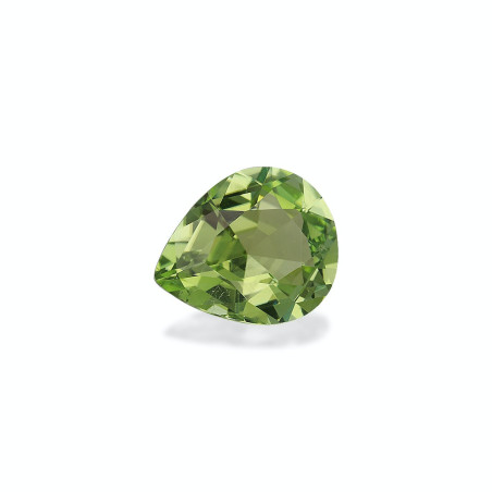 绿色电气石 taille 梨子 青柠绿 3.64 carats