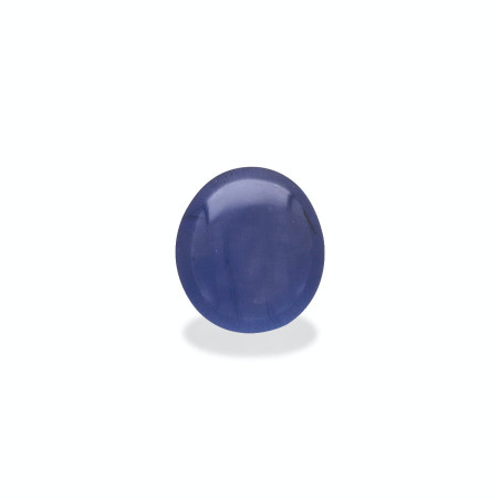 Blauer Sternsaphir lengte OVAL Blau 7.07 karaten