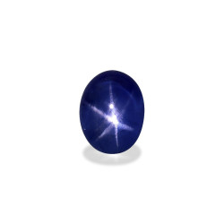 OVAL-cut Blue star sapphire...