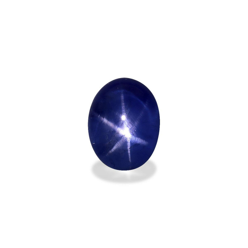 Zafiro azul estrellado taille OVALE Azul 17.81 carats