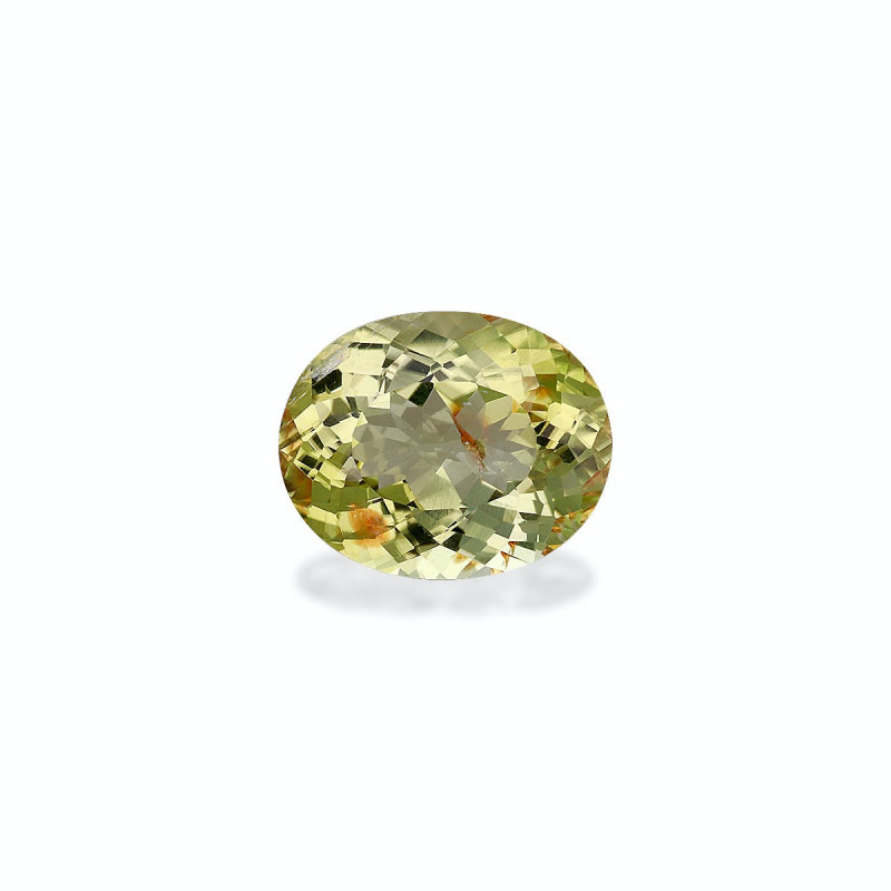 Kupfer-Turmalin lengte OVAL Limettengr&uuml;n 5.23 karaten