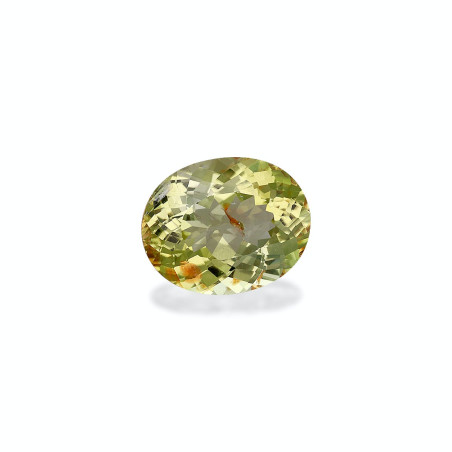 Kupfer-Turmalin lengte OVAL Limettengr&uuml;n 5.23 karaten