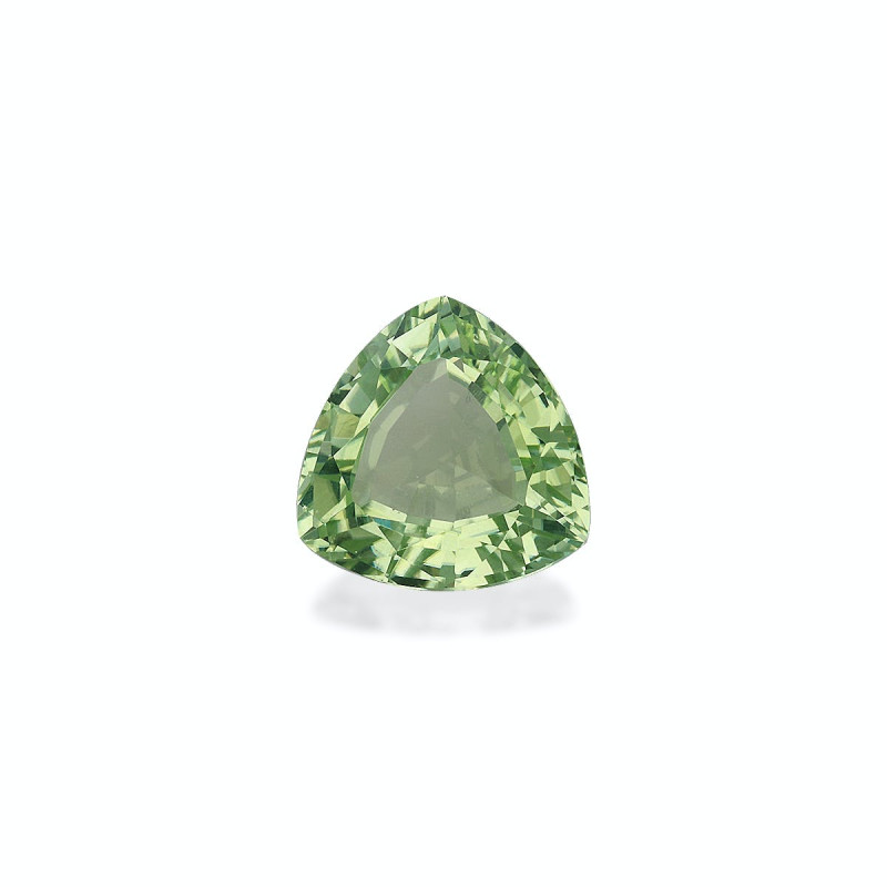 Tourmaline Verte taille Trilliant Lime Green 2.37 carats