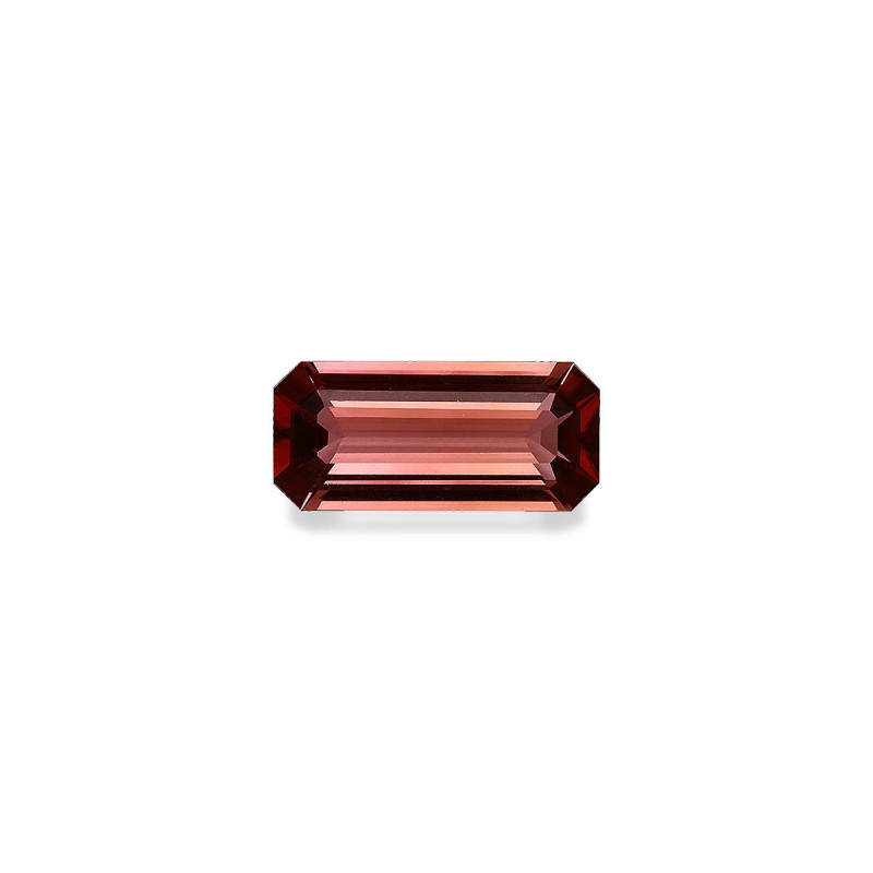 Tourmaline rose taille RECTANGULARE Rosewood Pink 5.78 carats