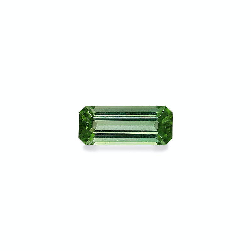 RECTANGULAR-cut Green Tourmaline Pistachio Green 8.30 carats