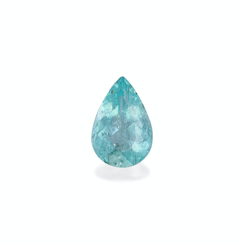 Tourmaline Paraiba taille Poire Bleu Ciel 1.37 carats