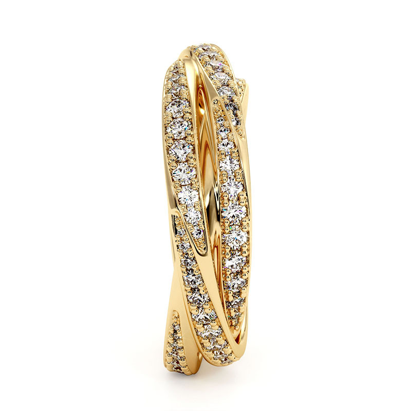 Solitaire Diamant LENA Or Jaune 1.70 Carats Solitaire Diamant LENA Or Jaune 1.70 Carats