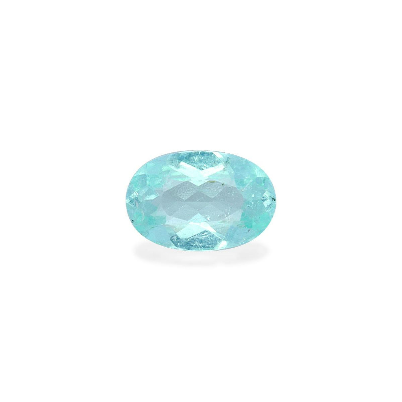 Ovale geslepen blauwe Paraiba-toermalijn van 0,37 karaat