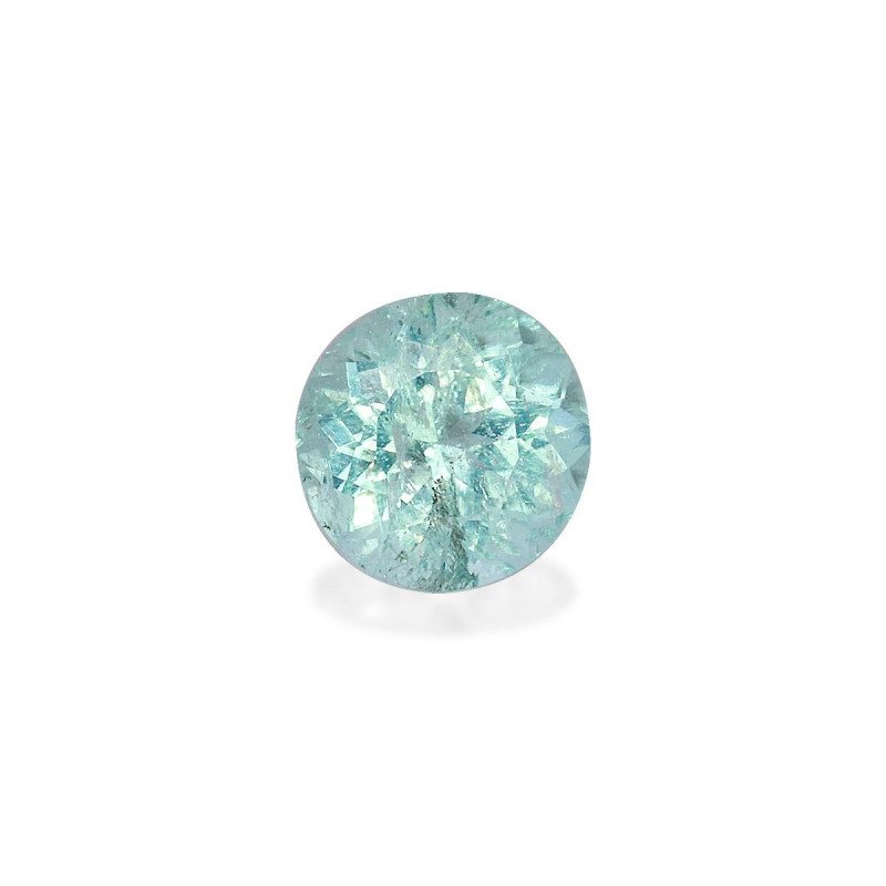 Tourmaline Paraiba taille ROND Bleu Ciel 0.98 carats