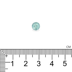 Paraiba Toermalijn ROND Hemelsblauw 0,98 karaat