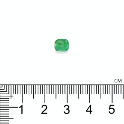 Paraiba Toermalijn Kussen Geslepen Groen 1.17 karaat