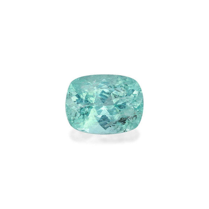 Tourmaline Paraiba taille COUSSIN Bleu Ciel 1.72 carats