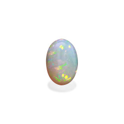 Opal aus &Auml;thiopien lengte OVAL Wei&szlig; 7.98 karaten