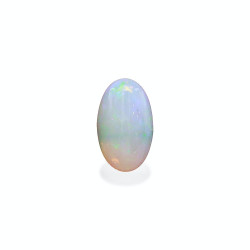 Opal aus &Auml;thiopien lengte OVAL Wei&szlig; 13.80 karaten