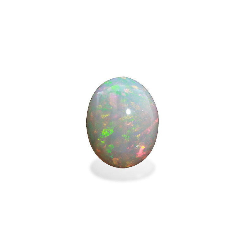 Opale d'Ethiopie taille OVALE 白色 9.28 carats