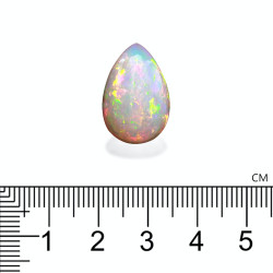 Opale d'Ethiopie taille Poire Blanc 13.23 carats