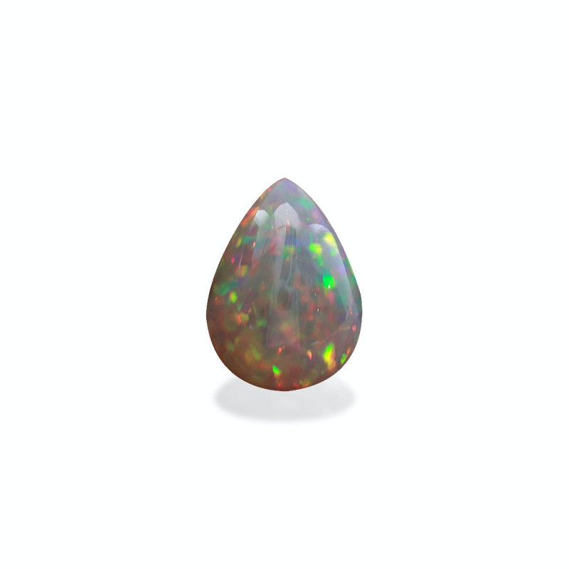 Pear-cut Ethiopian Opal White 6.74 carats
