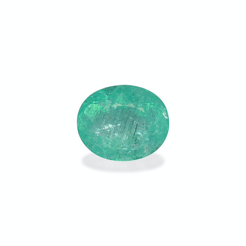 OVAL-cut Paraiba Tourmaline Green 16.60 carats