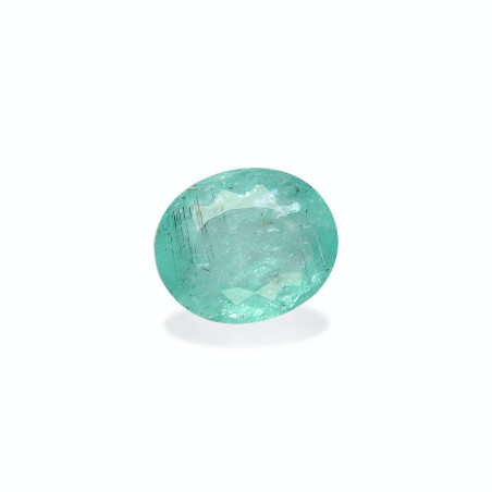 帕拉伊巴电气石 taille 椭圆形 海沫绿 6.84 carats
