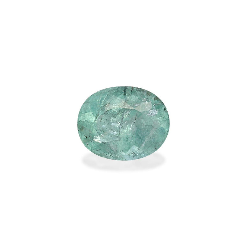 OVAL-cut Paraiba Tourmaline Seafoam Green 1.58 carats
