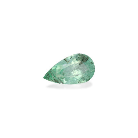 Tourmaline Paraiba taille Poire Seafoam Green 1.11 carats