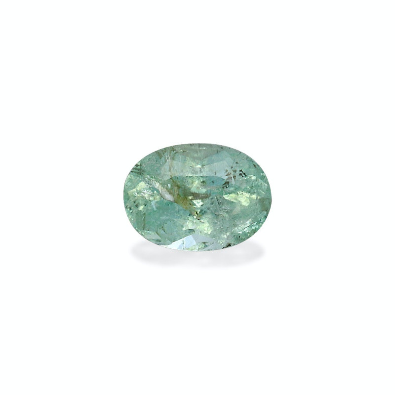 帕拉伊巴电气石 taille 椭圆形 海沫绿 0.43 carats