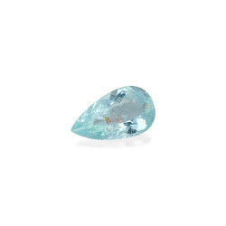 Paraiba Toermalijn Peer Geslepen Hemelsblauw 1.24 karaat