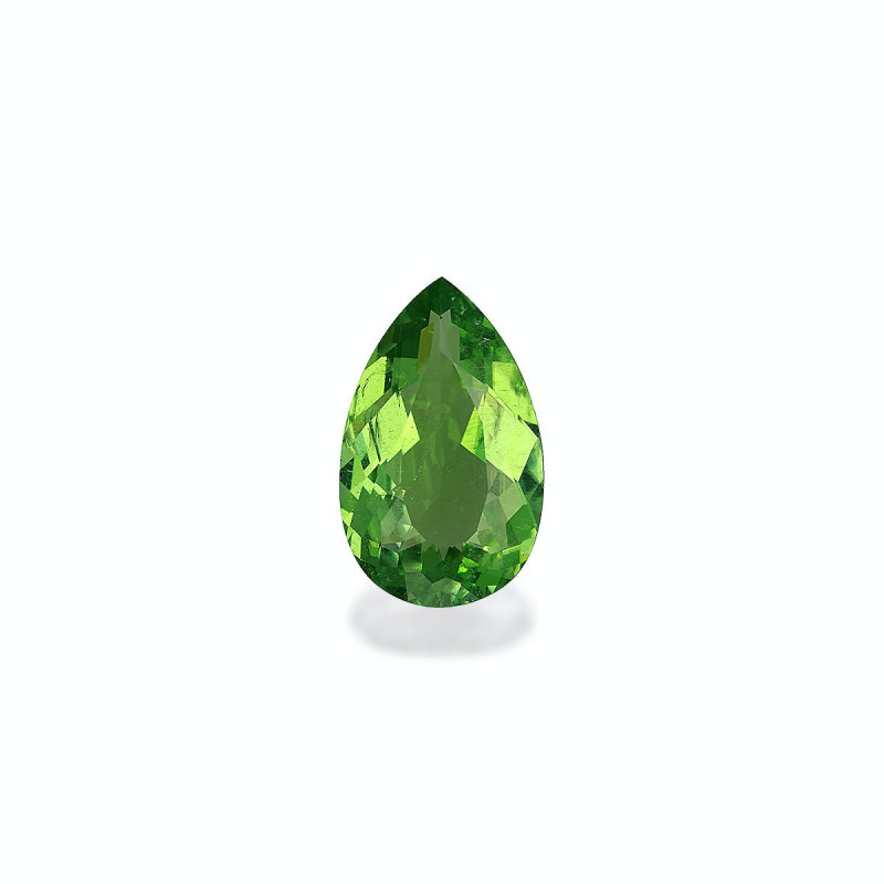 Pear-cut Paraiba Tourmaline Green 12.89 carats