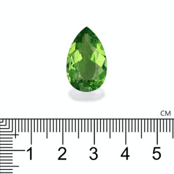 Paraiba Toermalijn Peer Geslepen Groen 12.89 karaat