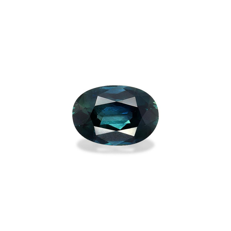 teal sapphire الحجم بيضاوي أزرق 1.32 