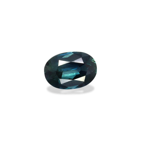 teal sapphire الحجم بيضاوي أزرق 1.32 