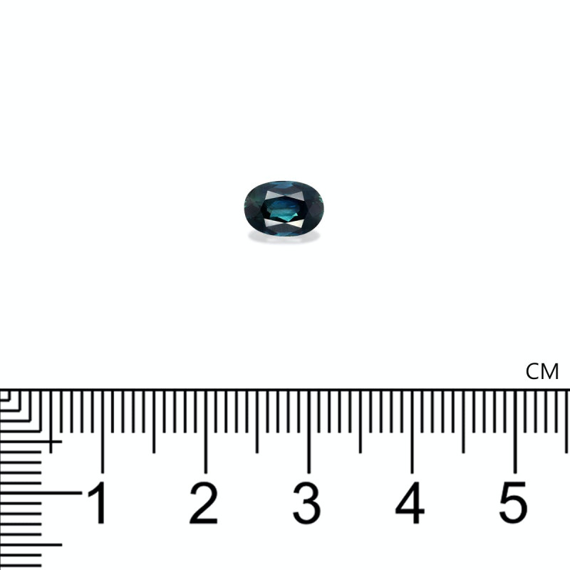 Lot De 15 Saphirs Bleu-vert D'Australie - 2.36 Carats, Taille Diamant Excellente, Naturels
