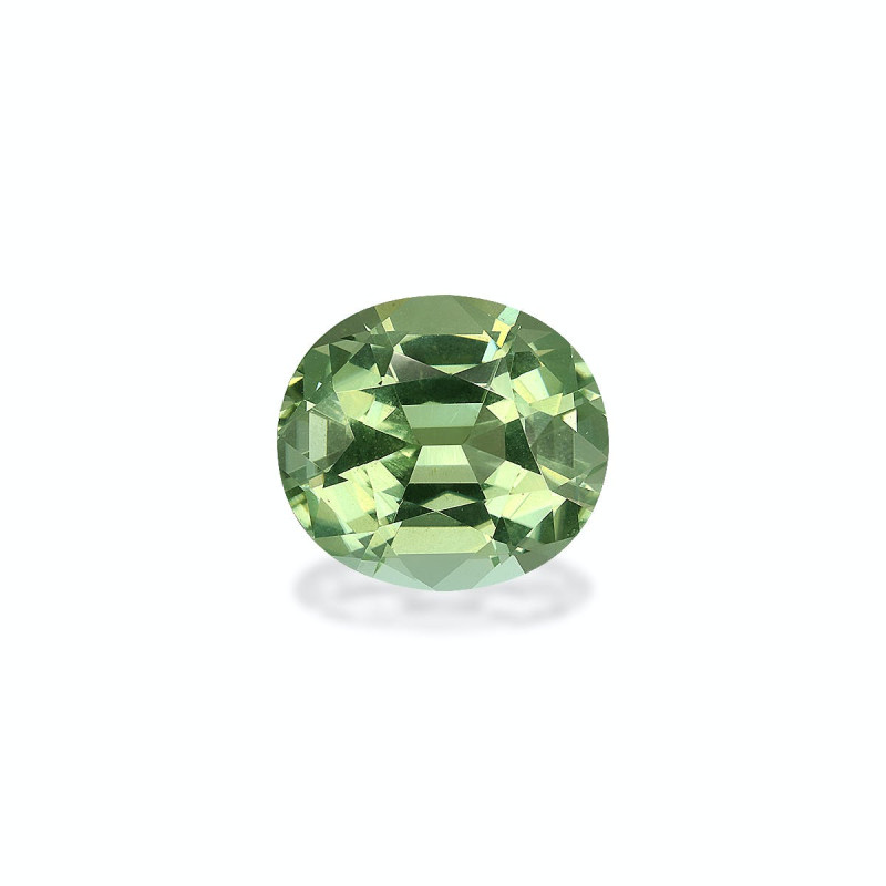 OVAL-cut Green Tourmaline Seafoam Green 5.64 carats